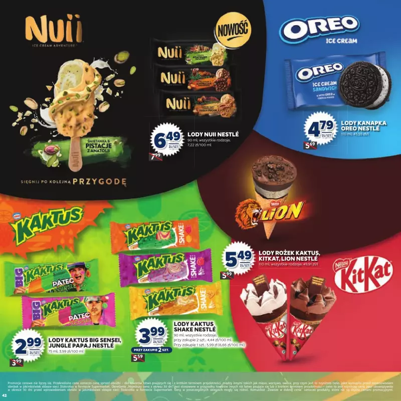 Stokrotka - gazetka promocyjna Katalog Witaj Szkoło!  do poniedziałku 01.09 - strona 42