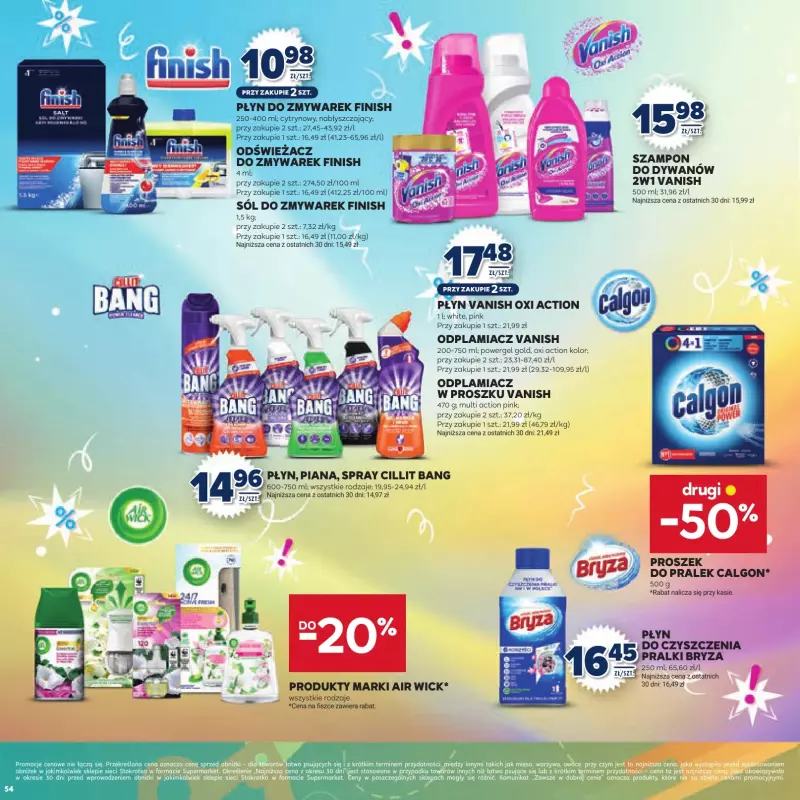 Stokrotka - gazetka promocyjna Katalog Witaj Szkoło!  do poniedziałku 01.09 - strona 54