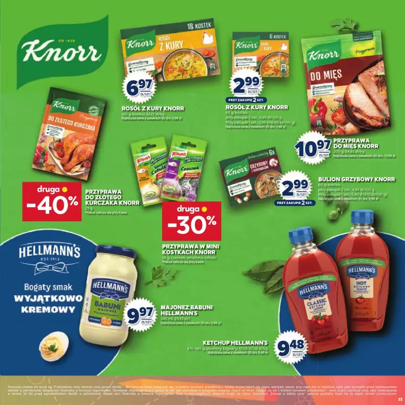 Stokrotka - gazetka promocyjna Katalog Witaj Szkoło!  do poniedziałku 01.09 - strona 33