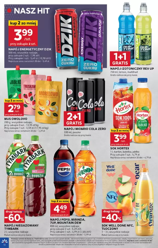 Stokrotka - gazetka promocyjna Gazetka Optima od czwartku 21.08 do środy 27.08 - strona 12
