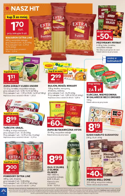 Stokrotka - gazetka promocyjna Gazetka Optima od czwartku 21.08 do środy 27.08 - strona 10