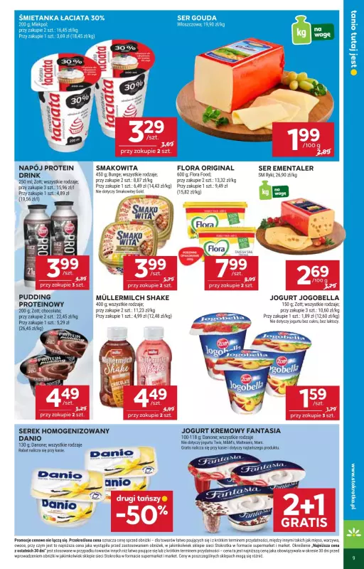 Stokrotka - gazetka promocyjna Gazetka Market od czwartku 21.08 do środy 27.08 - strona 9