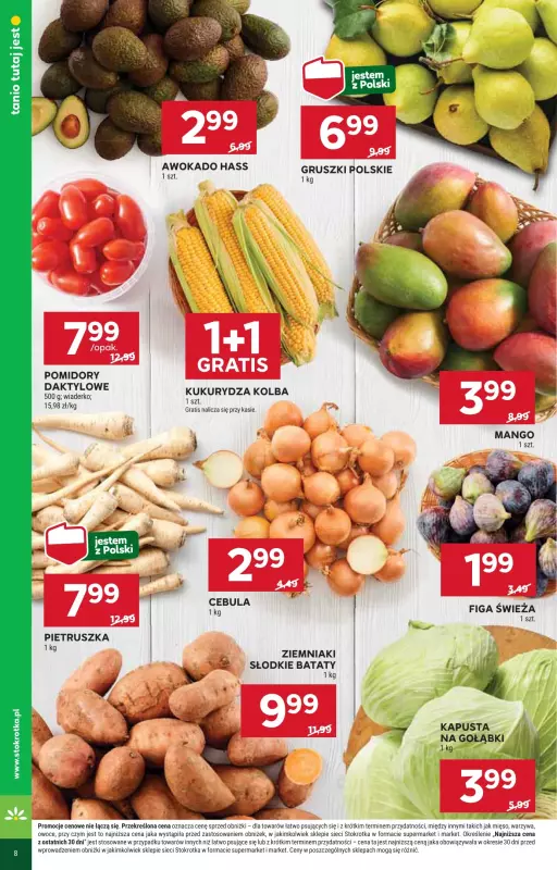 Stokrotka - gazetka promocyjna Gazetka Market od czwartku 21.08 do środy 27.08 - strona 8