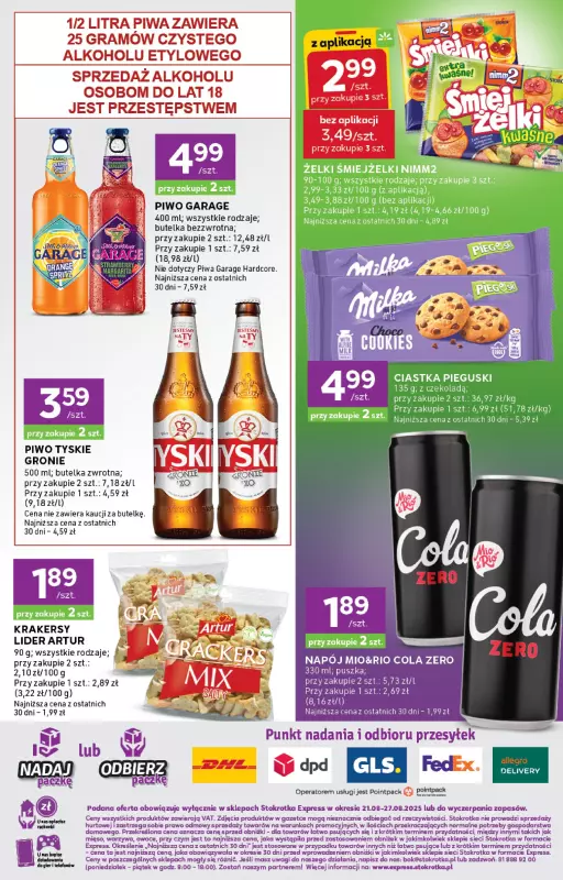 Stokrotka - gazetka promocyjna Gazetka Express od czwartku 21.08 do środy 27.08 - strona 5