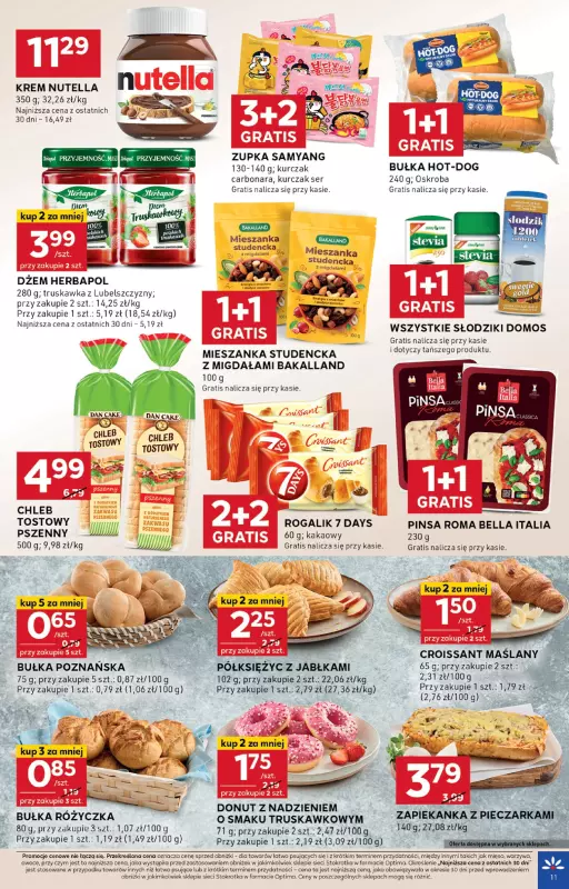 Stokrotka - gazetka promocyjna Gazetka Optima od czwartku 28.08 do środy 03.09 - strona 11
