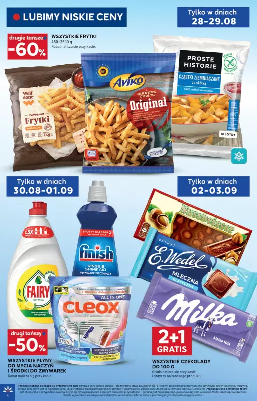 Stokrotka - gazetka promocyjna Gazetka Optima od czwartku 28.08 do środy 03.09 - strona 4