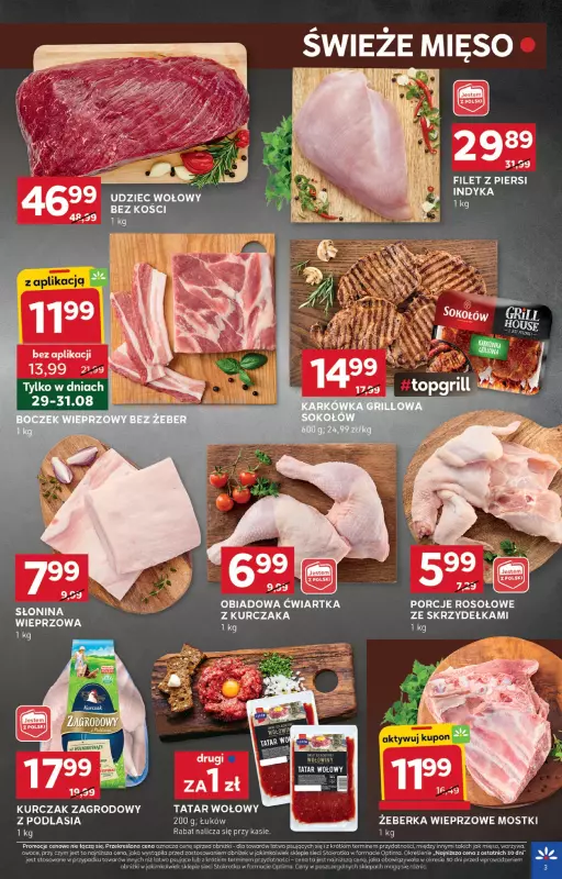 Stokrotka - gazetka promocyjna Gazetka Optima od czwartku 28.08 do środy 03.09 - strona 3