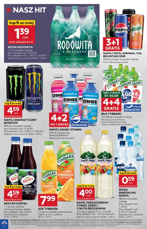 Stokrotka - gazetka promocyjna Gazetka Optima od czwartku 28.08 do środy 03.09 - strona 12