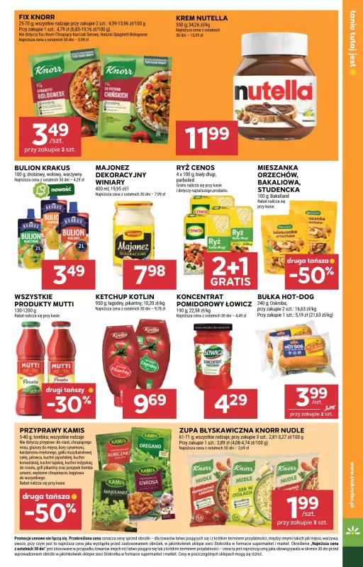 Stokrotka - gazetka promocyjna Gazetka Market od czwartku 28.08 do środy 03.09 - strona 17