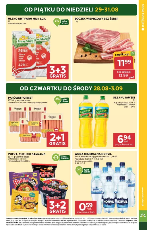 Stokrotka - gazetka promocyjna Gazetka Market od czwartku 28.08 do środy 03.09 - strona 5