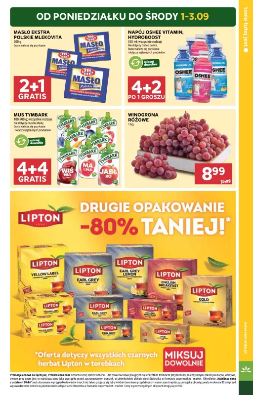 Stokrotka - gazetka promocyjna Gazetka Market od czwartku 28.08 do środy 03.09 - strona 7