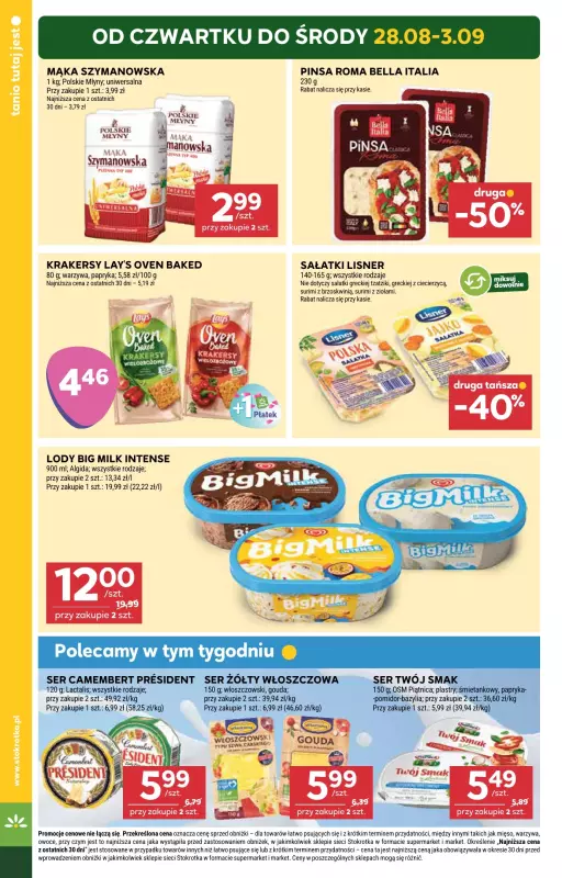 Stokrotka - gazetka promocyjna Gazetka Market od czwartku 28.08 do środy 03.09 - strona 6