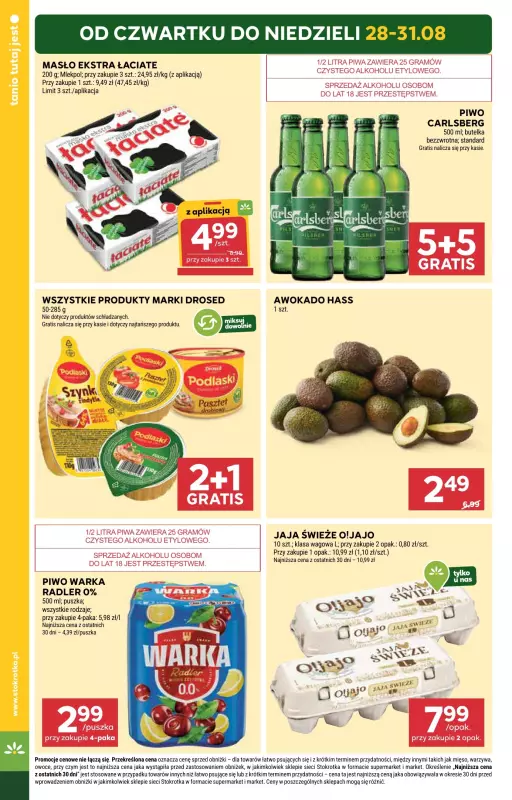 Stokrotka - gazetka promocyjna Gazetka Market od czwartku 28.08 do środy 03.09 - strona 4