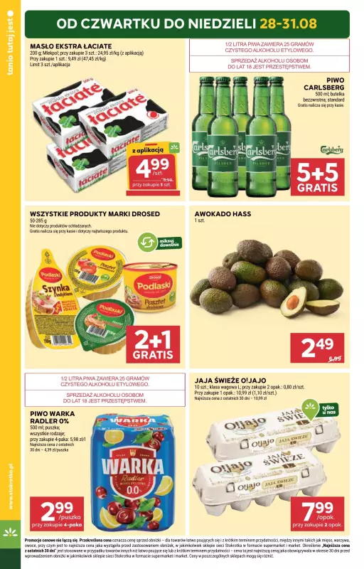 Stokrotka - gazetka promocyjna Gazetka Supermarket od czwartku 28.08 do środy 03.09 - strona 4