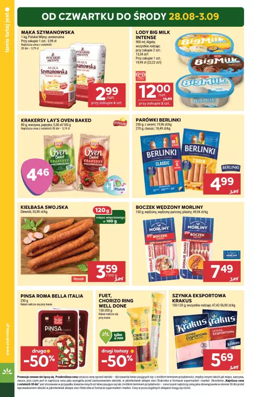 Stokrotka - gazetka promocyjna Gazetka Supermarket od czwartku 28.08 do środy 03.09 - strona 6
