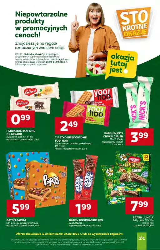 Stokrotka - gazetka promocyjna Gazetka Supermarket od czwartku 28.08 do środy 03.09 - strona 34