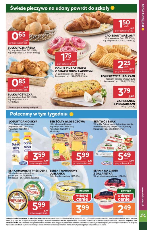 Stokrotka - gazetka promocyjna Gazetka Supermarket od czwartku 28.08 do środy 03.09 - strona 13