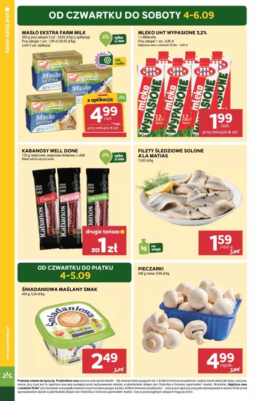 Stokrotka - gazetka promocyjna Gazetka Supermarket od czwartku 04.09 do środy 10.09 - strona 2
