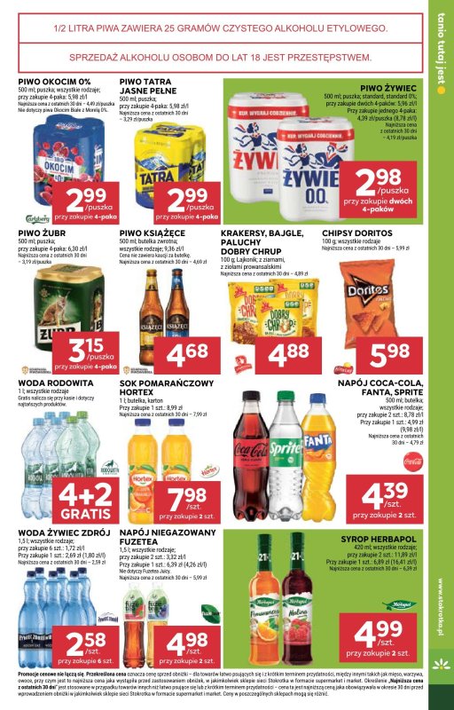 Stokrotka - gazetka promocyjna Gazetka Supermarket od czwartku 04.09 do środy 10.09 - strona 31