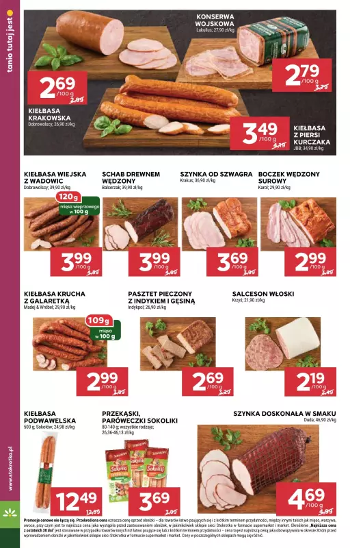 Stokrotka - gazetka promocyjna Gazetka Market od czwartku 04.09 do środy 10.09 - strona 6