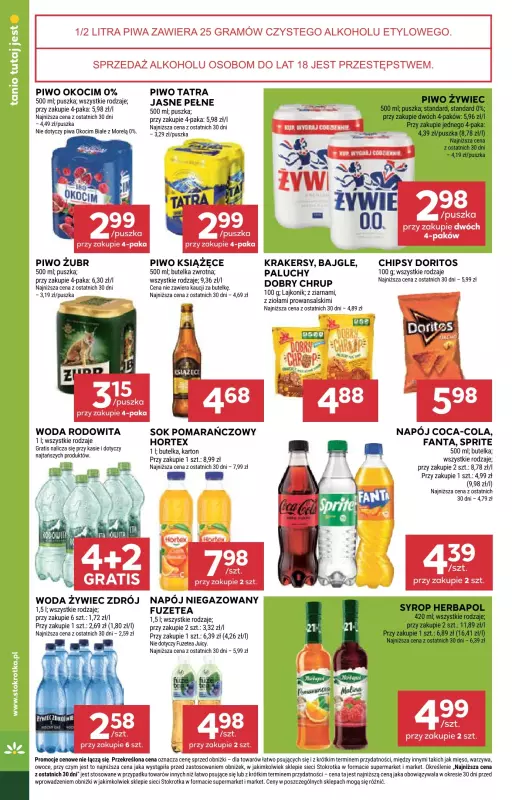 Stokrotka - gazetka promocyjna Gazetka Market od czwartku 04.09 do środy 10.09 - strona 20
