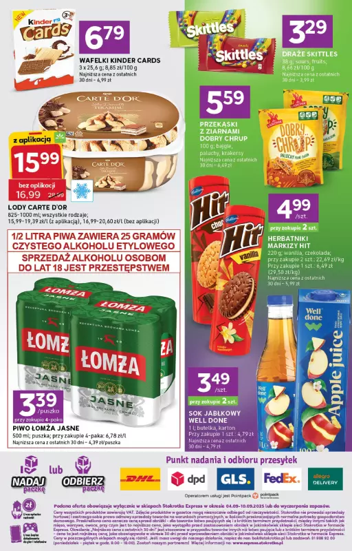 Stokrotka - gazetka promocyjna Gazetka Express od czwartku 04.09 do środy 10.09 - strona 6