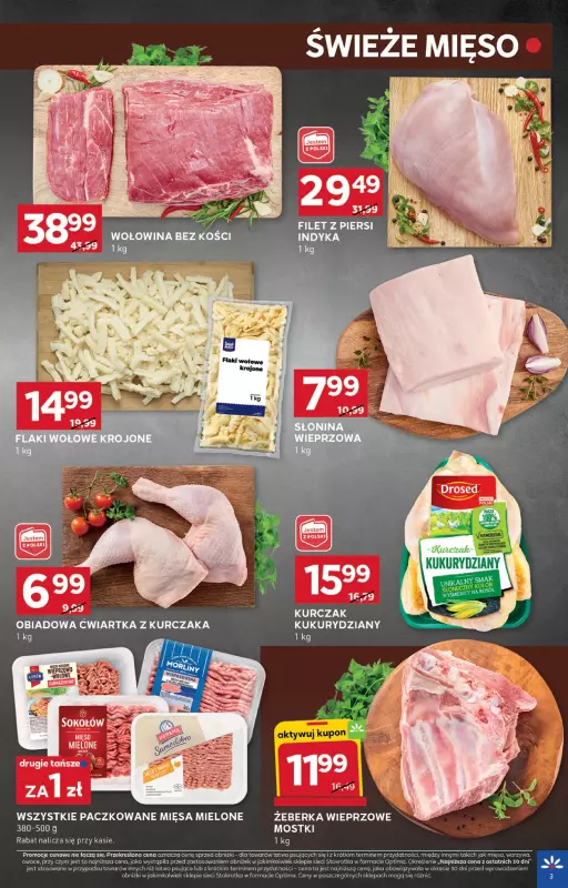 Stokrotka - gazetka promocyjna Gazetka Optima od czwartku 11.09 do środy 17.09 - strona 3