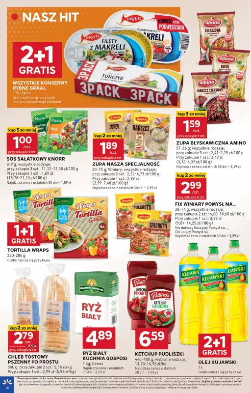 Stokrotka - gazetka promocyjna Gazetka Optima od czwartku 11.09 do środy 17.09 - strona 10