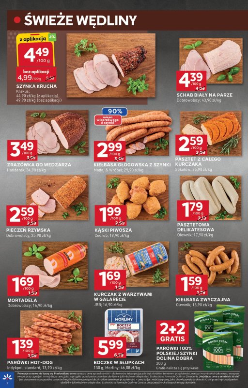 Stokrotka - gazetka promocyjna Gazetka Optima od czwartku 11.09 do środy 17.09 - strona 2
