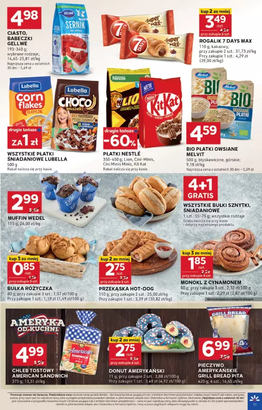 Stokrotka - gazetka promocyjna Gazetka Optima od czwartku 11.09 do środy 17.09 - strona 11