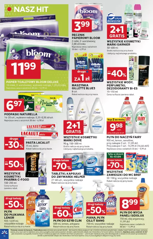 Stokrotka - gazetka promocyjna Gazetka Optima od czwartku 11.09 do środy 17.09 - strona 14