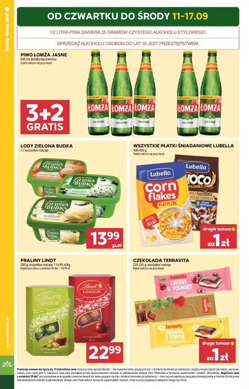 Stokrotka - gazetka promocyjna Gazetka Market od czwartku 11.09 do środy 17.09 - strona 2