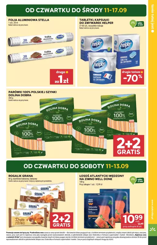 Stokrotka - gazetka promocyjna Gazetka Market od czwartku 11.09 do środy 17.09 - strona 3