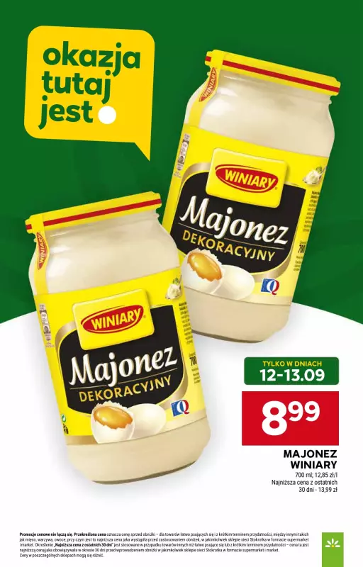 Stokrotka - gazetka promocyjna Gazetka Supermarket od czwartku 11.09 do środy 17.09 - strona 6