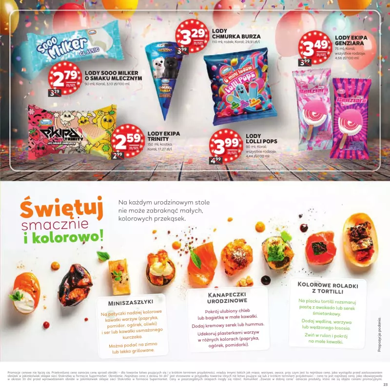 Stokrotka - gazetka promocyjna Katalog Urodziny! od czwartku 11.09 do środy 24.09 - strona 23