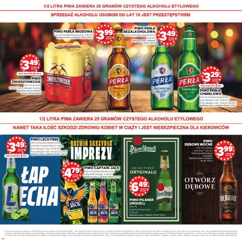 Stokrotka - gazetka promocyjna Katalog Urodziny! od czwartku 11.09 do środy 24.09 - strona 32