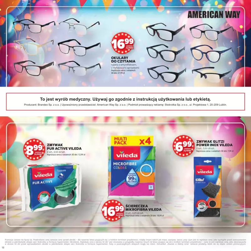 Stokrotka - gazetka promocyjna Katalog Urodziny! od czwartku 11.09 do środy 24.09 - strona 12