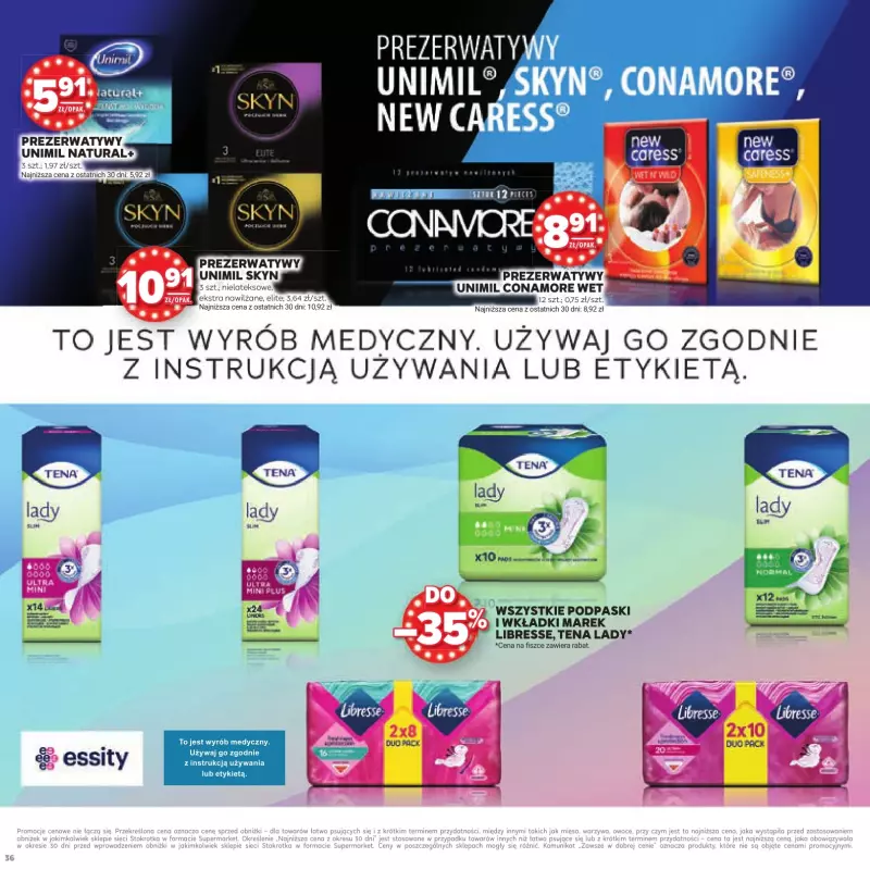 Stokrotka - gazetka promocyjna Katalog Urodziny! od czwartku 11.09 do środy 24.09 - strona 36