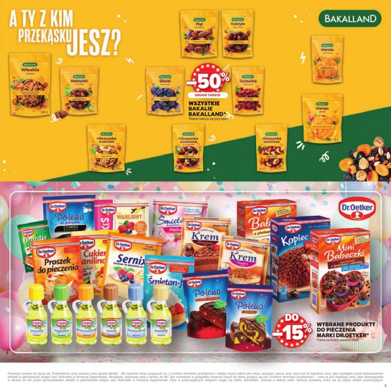 Stokrotka - gazetka promocyjna Katalog Urodziny! od czwartku 11.09 do środy 24.09 - strona 5