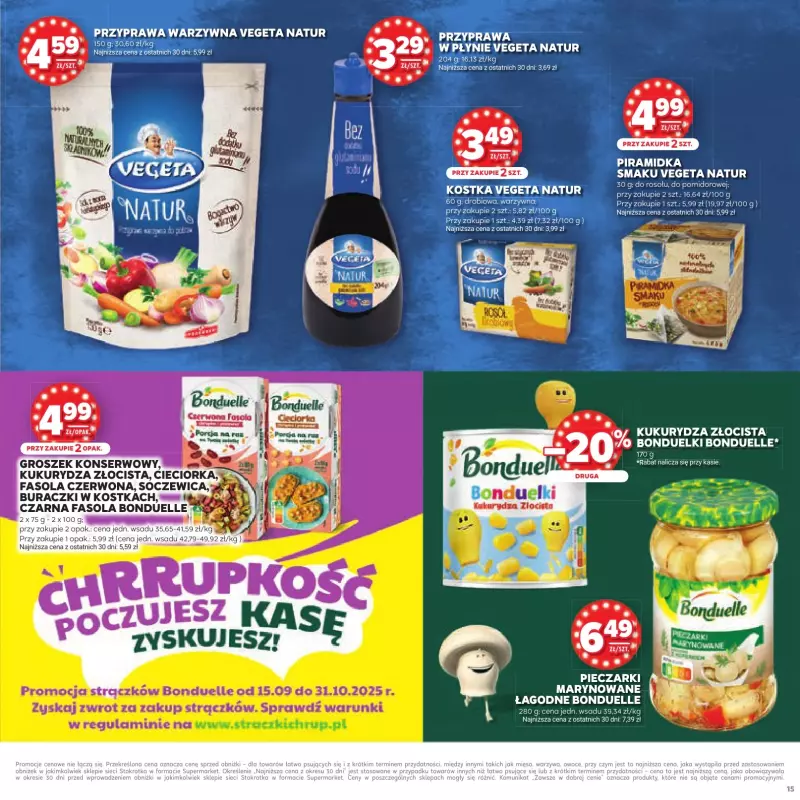 Stokrotka - gazetka promocyjna Katalog Urodziny! od czwartku 11.09 do środy 24.09 - strona 15