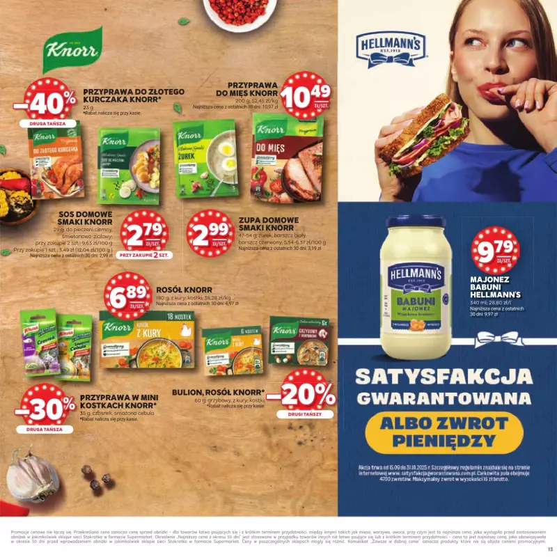 Stokrotka - gazetka promocyjna Katalog Urodziny! od czwartku 11.09 do środy 24.09 - strona 13