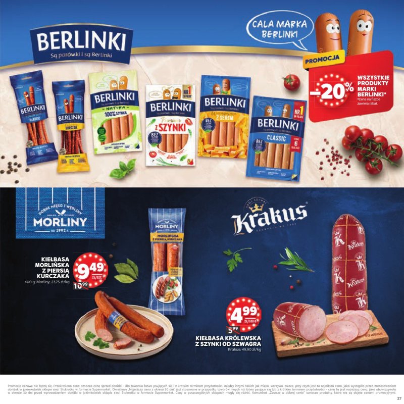 Stokrotka - gazetka promocyjna Katalog Urodziny! od czwartku 11.09 do środy 24.09 - strona 27