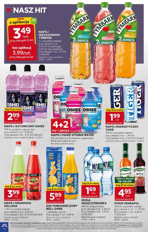 Stokrotka - gazetka promocyjna Gazetka Optima od czwartku 18.09 do środy 24.09 - strona 12