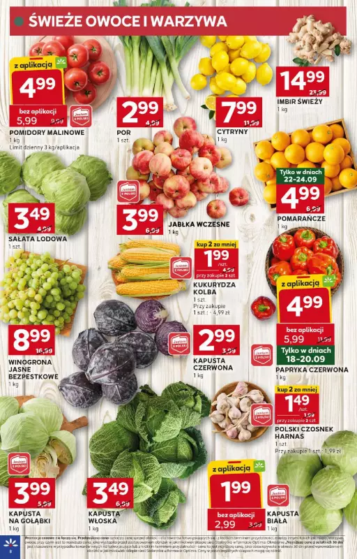 Stokrotka - gazetka promocyjna Gazetka Optima od czwartku 18.09 do środy 24.09 - strona 8