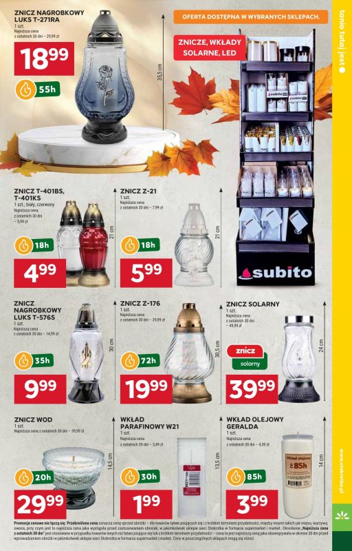 Stokrotka - gazetka promocyjna Gazetka Supermarket od czwartku 18.09 do środy 24.09 - strona 41