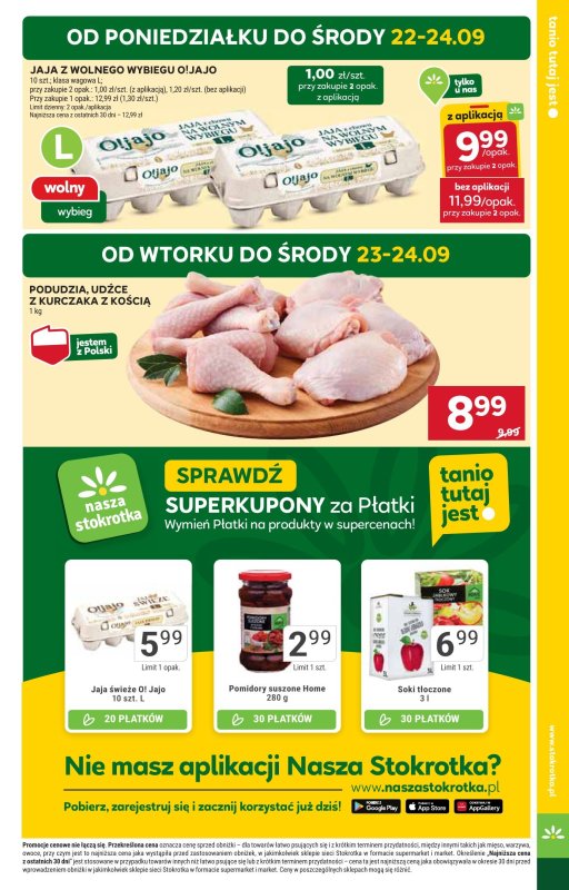 Stokrotka - gazetka promocyjna Gazetka Market od czwartku 18.09 do środy 24.09 - strona 5