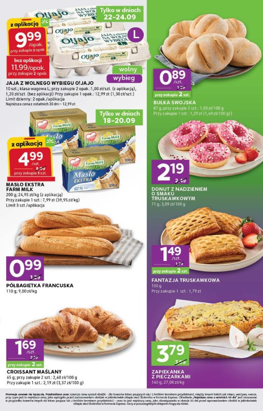 Stokrotka - gazetka promocyjna Gazetka Express od czwartku 18.09 do środy 24.09 - strona 3