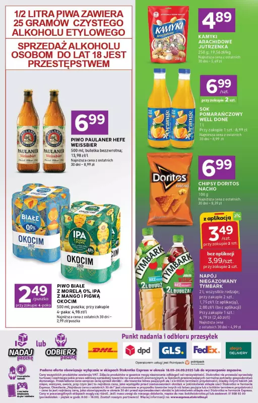 Stokrotka - gazetka promocyjna Gazetka Express od czwartku 18.09 do środy 24.09 - strona 6