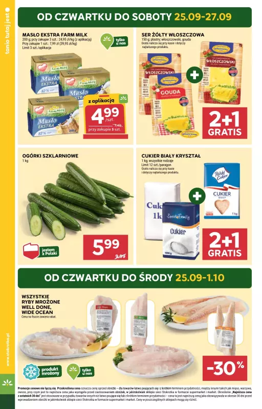 Stokrotka - gazetka promocyjna Gazetka Supermarket od czwartku 25.09 do środy 01.10 - strona 2