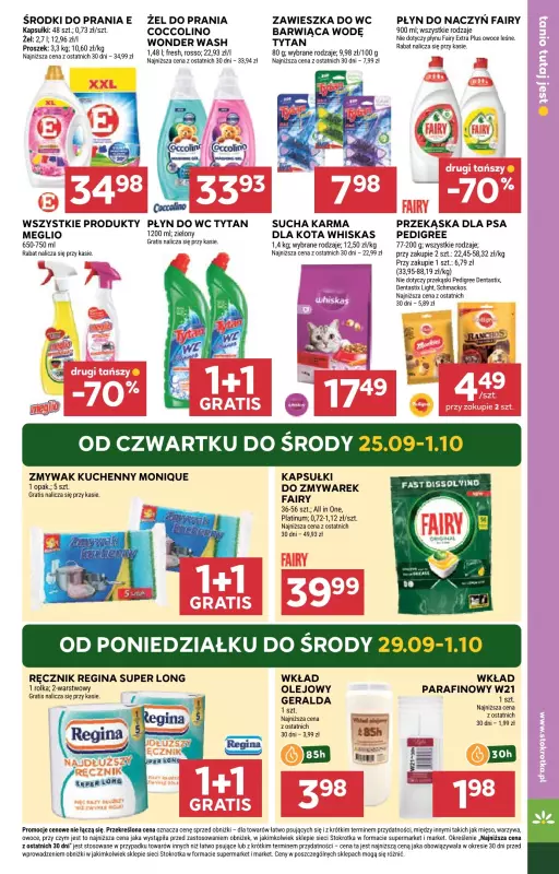 Stokrotka - gazetka promocyjna Gazetka Supermarket od czwartku 25.09 do środy 01.10 - strona 29